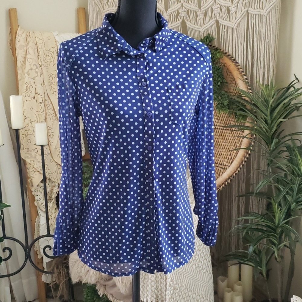 Polka Dot Blouse